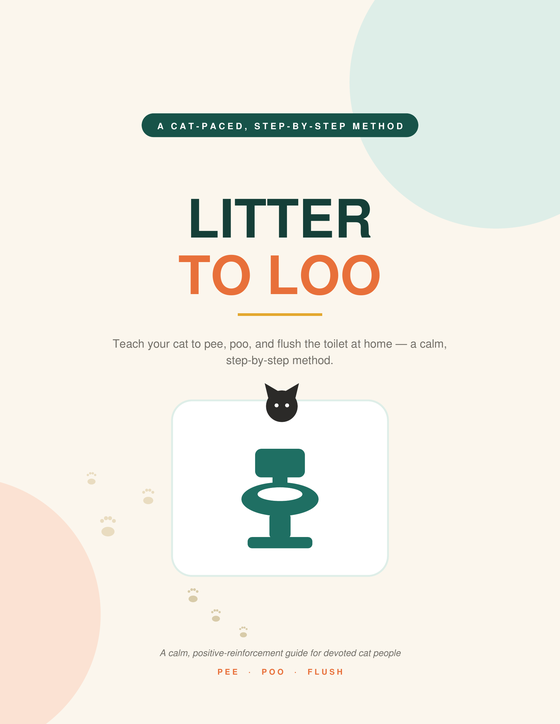 Litter to Loo — Cat Toilet Training Guide (PDF)